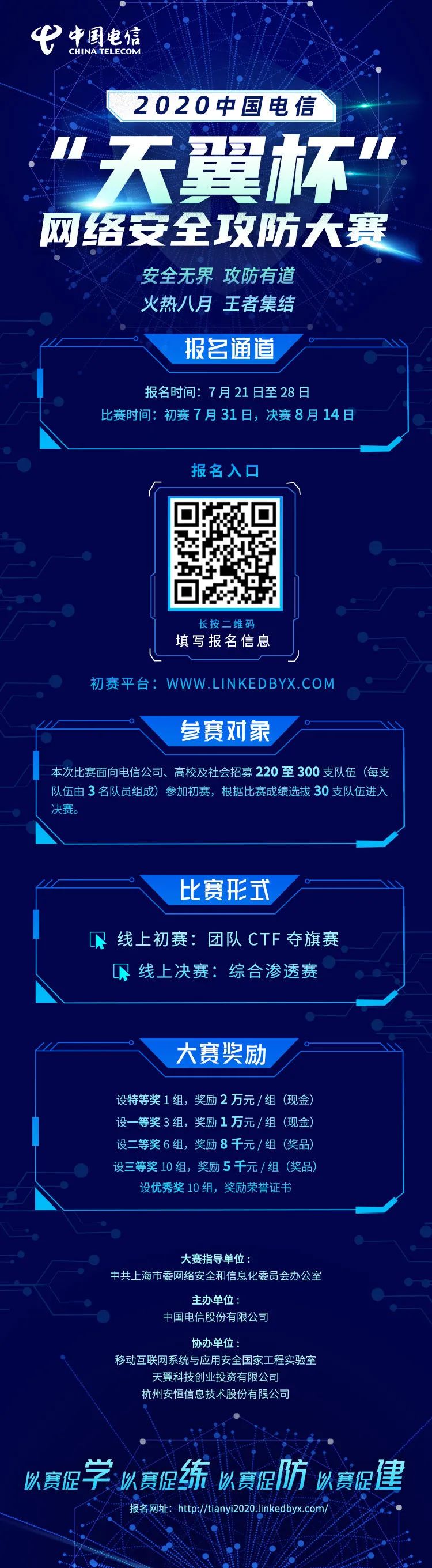 2020中国电信“天翼杯”网络安全攻防大赛